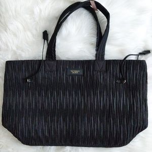 Black Victoria's Secret tote bag